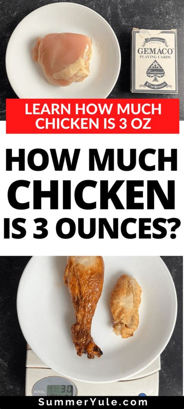 How many calories are in 3 oz of cooked chicken?