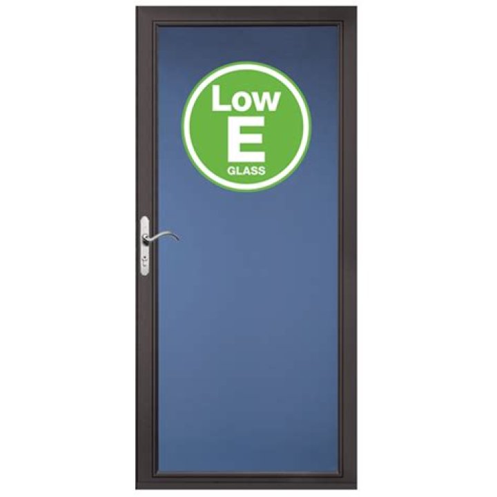 What is a low E storm door?