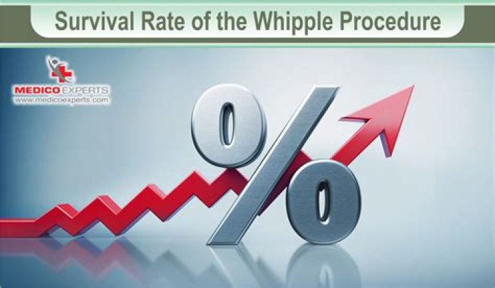 What is the survival rate after Whipple surgery?